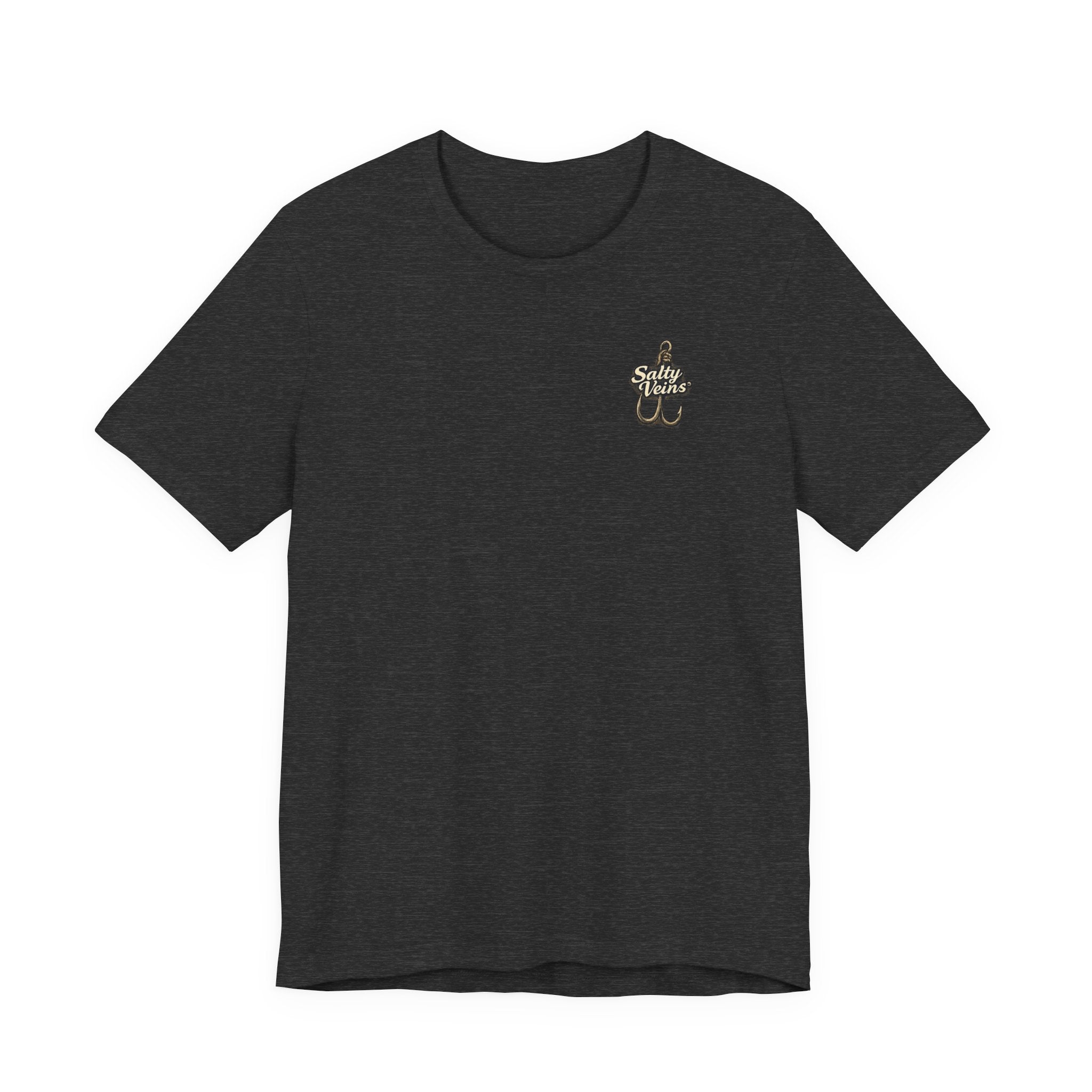 Salty Veins Hooked on the Salt Beach House Tee