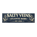 Autocollant Salty Veins — Né en Atlantique