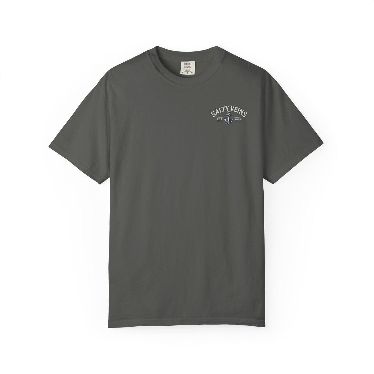 Salty Veins Support Local Fisherman Tee