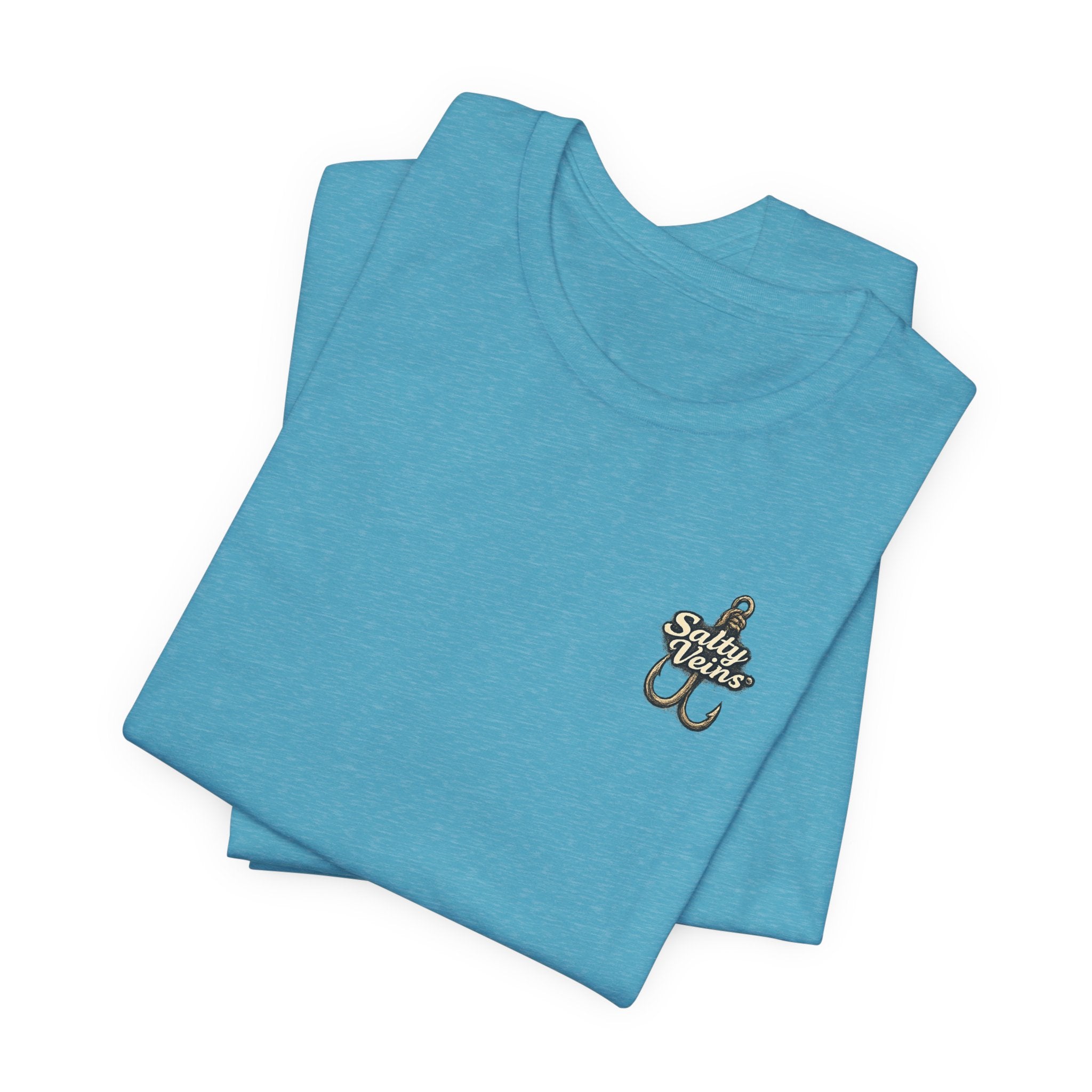 Salty Veins Hooked on the Salt Beach House Tee