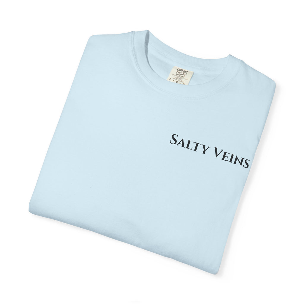 Salty Veins Beach Scene Tee