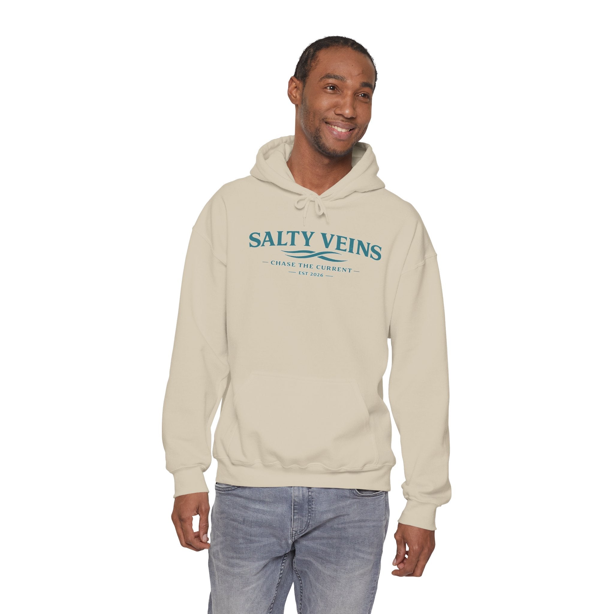 Salty Veins Hoodie — Chase the Current Sweatshirt