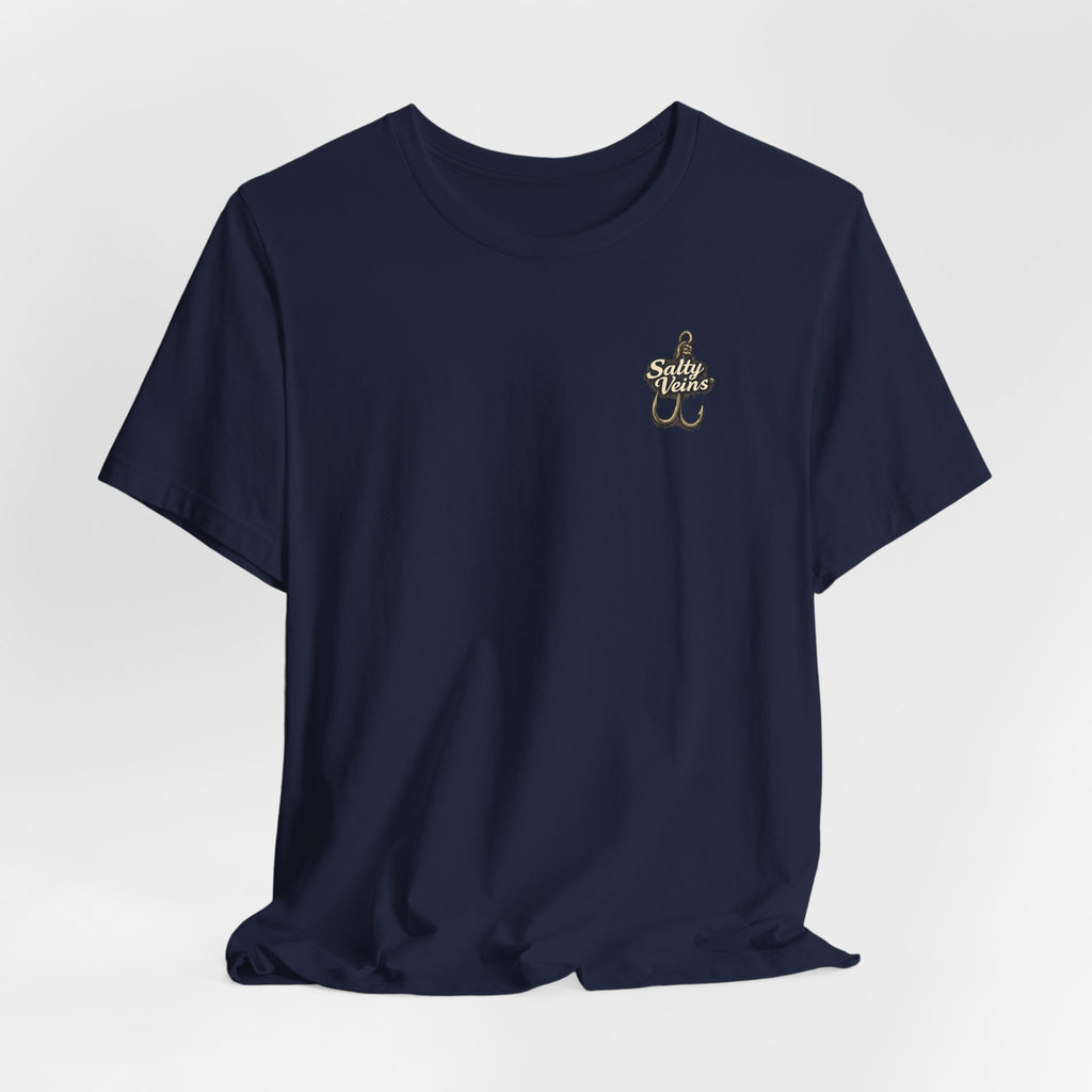 Salty Veins Hooked on the Salt Beach House Tee