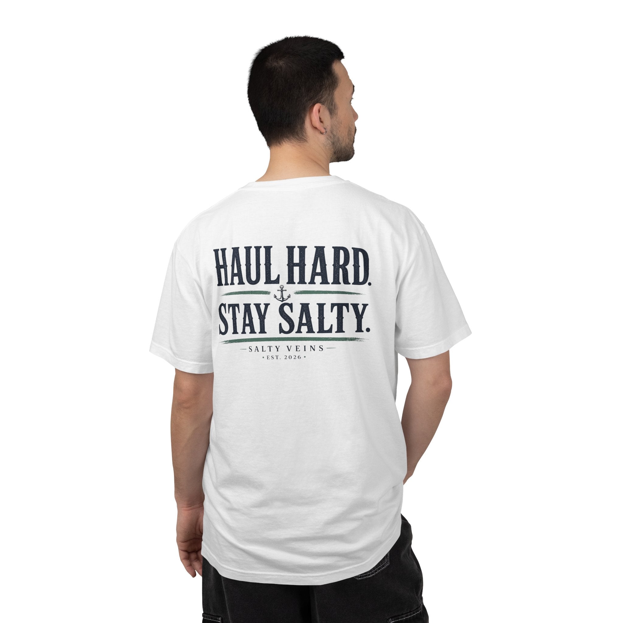 Salty Veins "Haul Hard, Stay Salty" T-Shirt