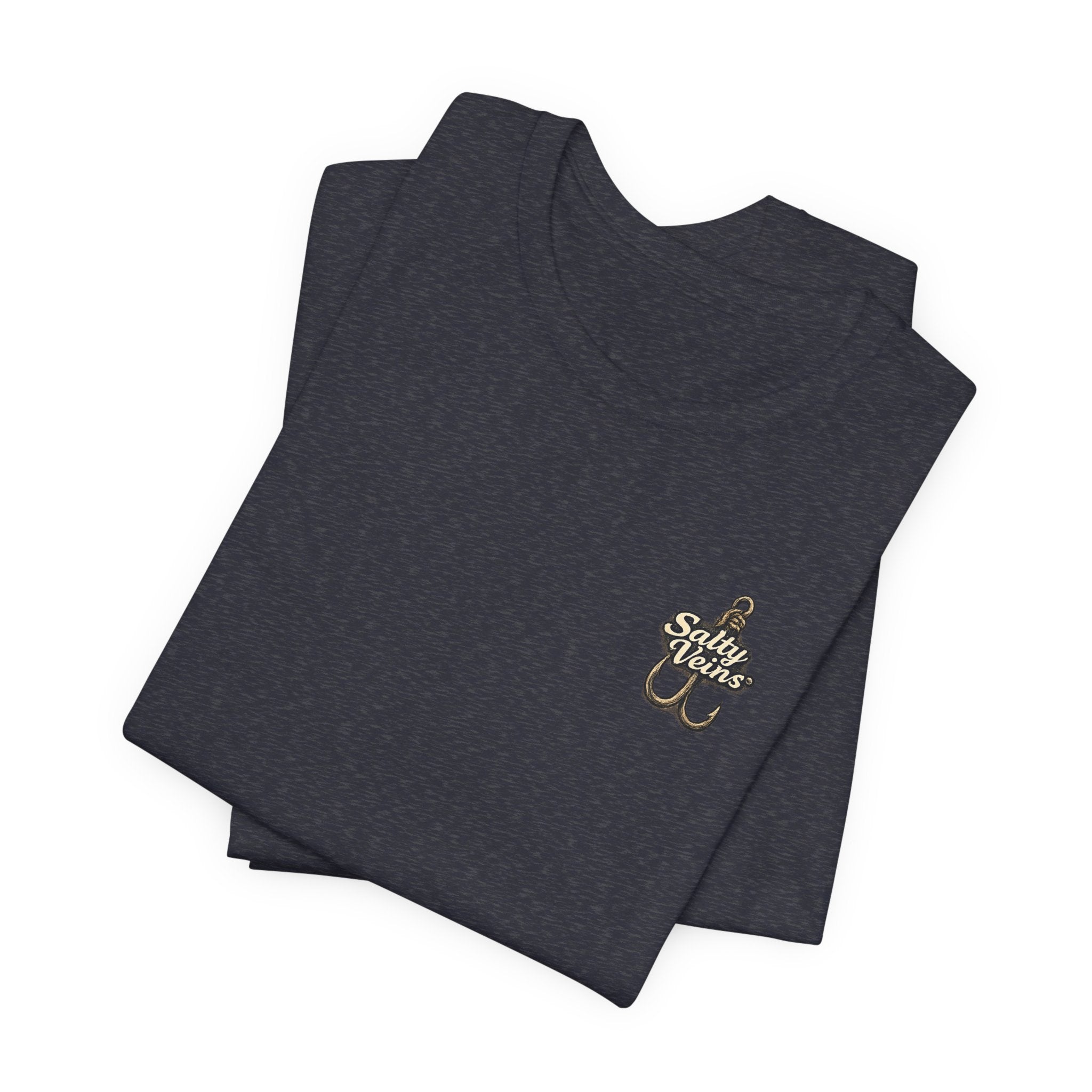 Salty Veins Hooked on the Salt Beach House Tee