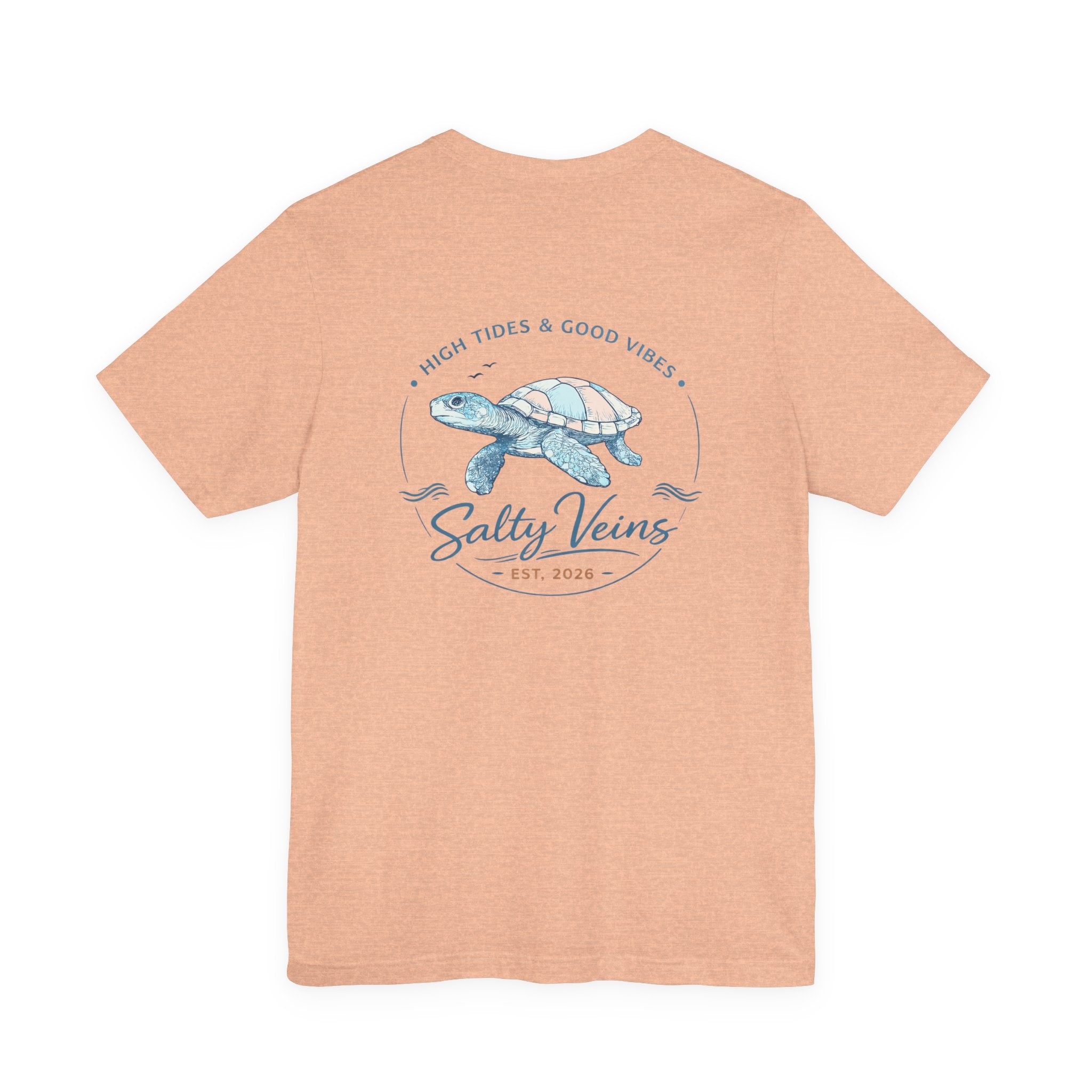 Salty Veins High Tides & Good Vibes Tee