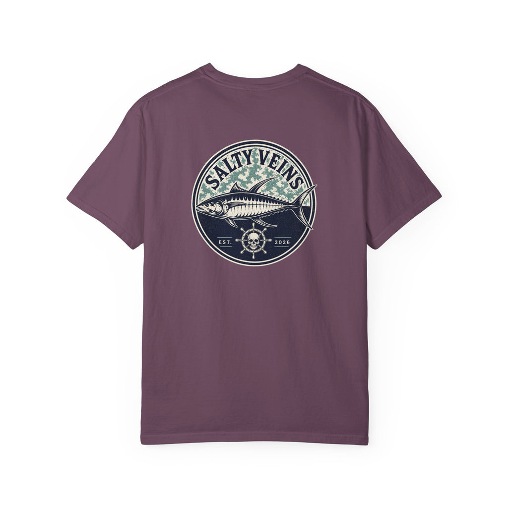 Salty Veins Tuna Fish Tee