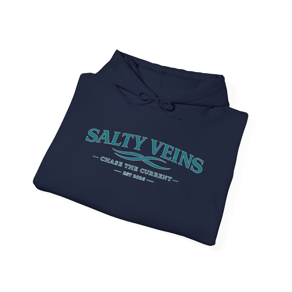 Salty Veins Hoodie — Chase the Current Sweatshirt