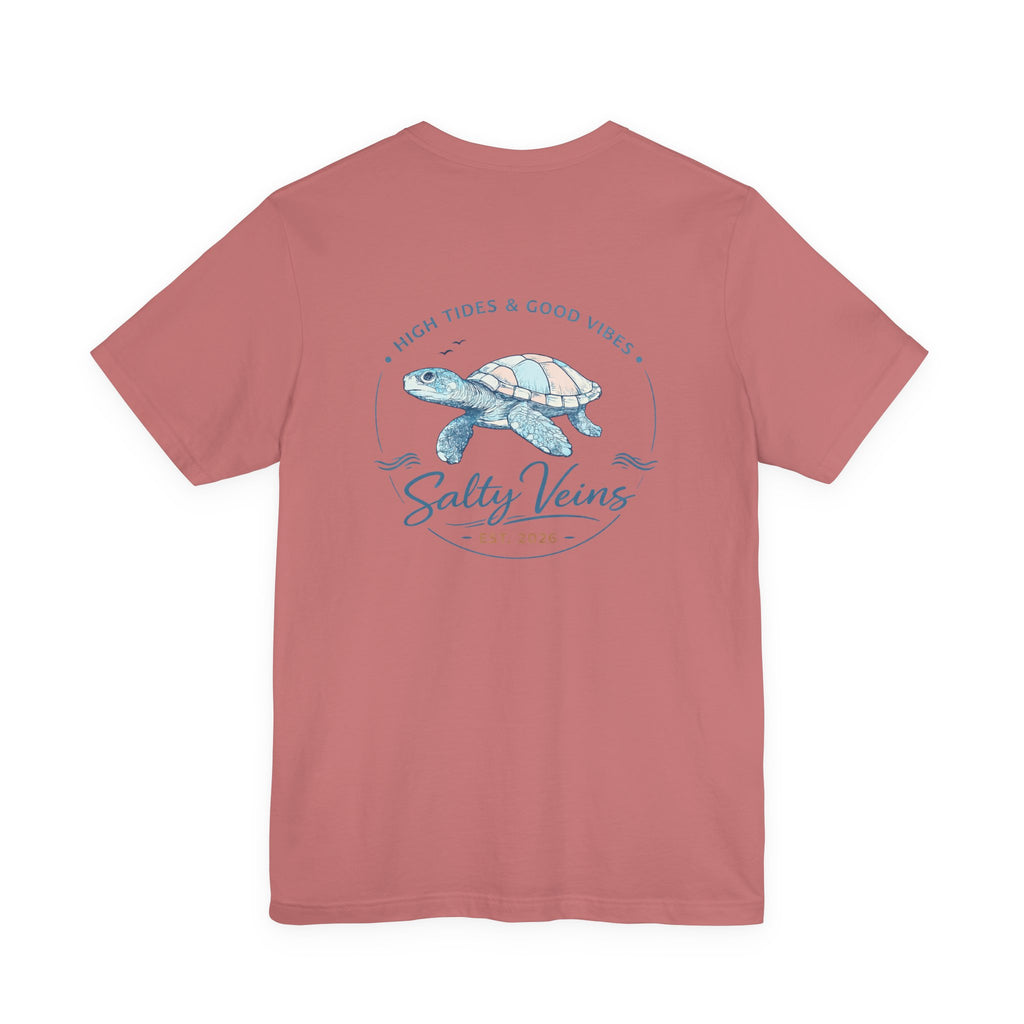 Salty Veins High Tides & Good Vibes Tee