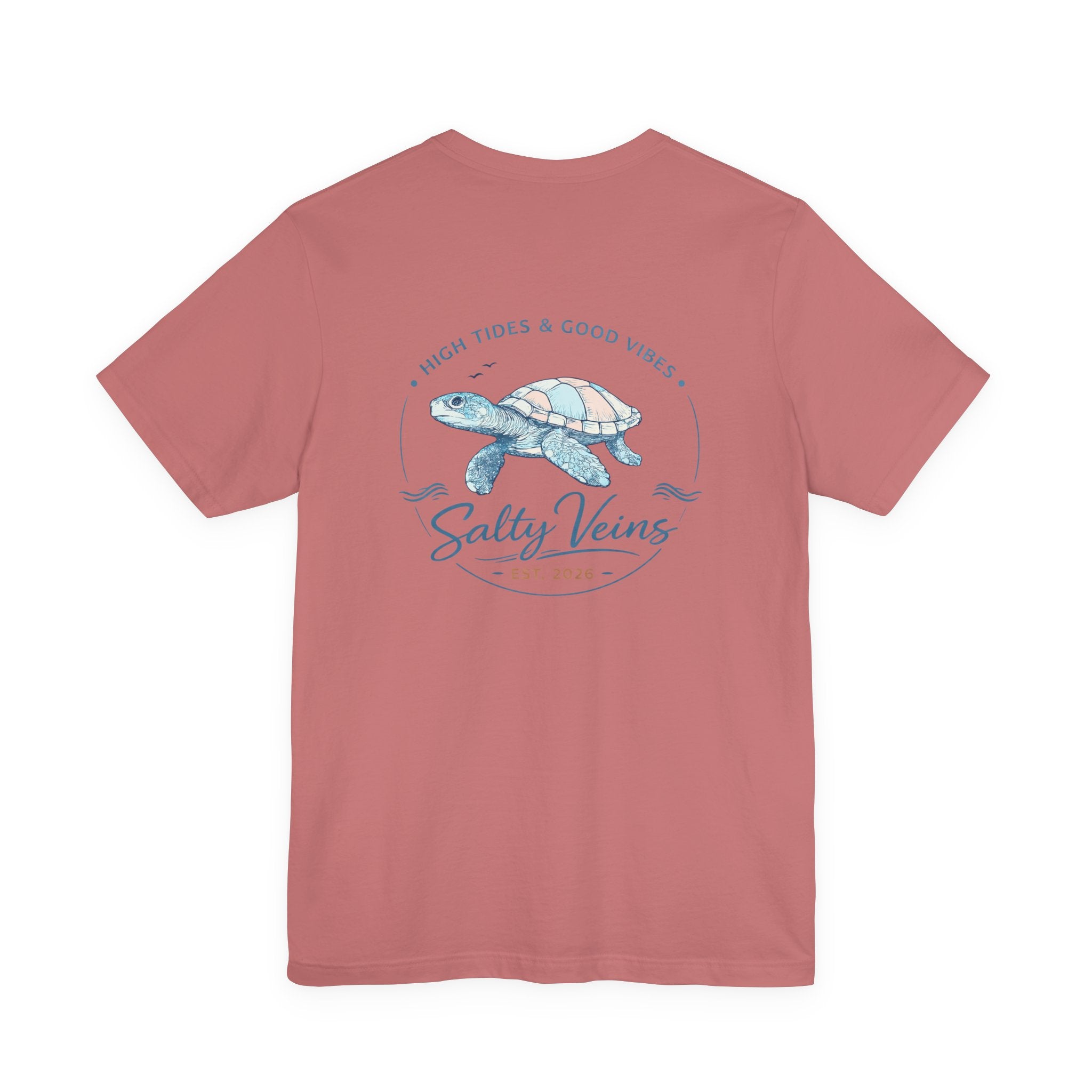Salty Veins High Tides & Good Vibes Tee