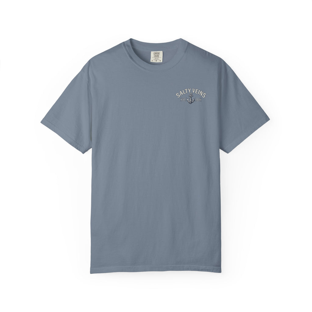 Salty Veins Support Local Fisherman Tee