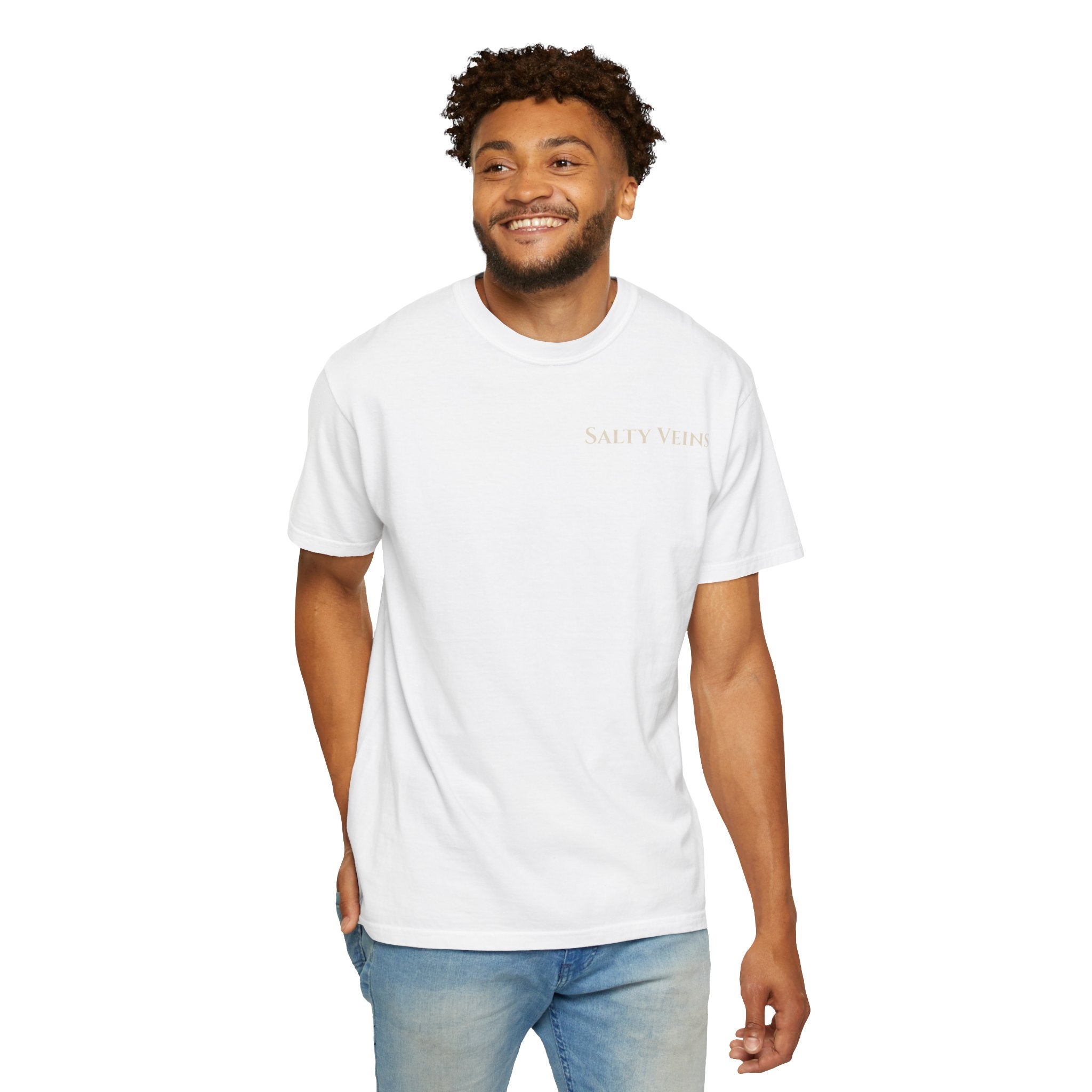 T-shirt Salty Veins Conçu pour la Mer