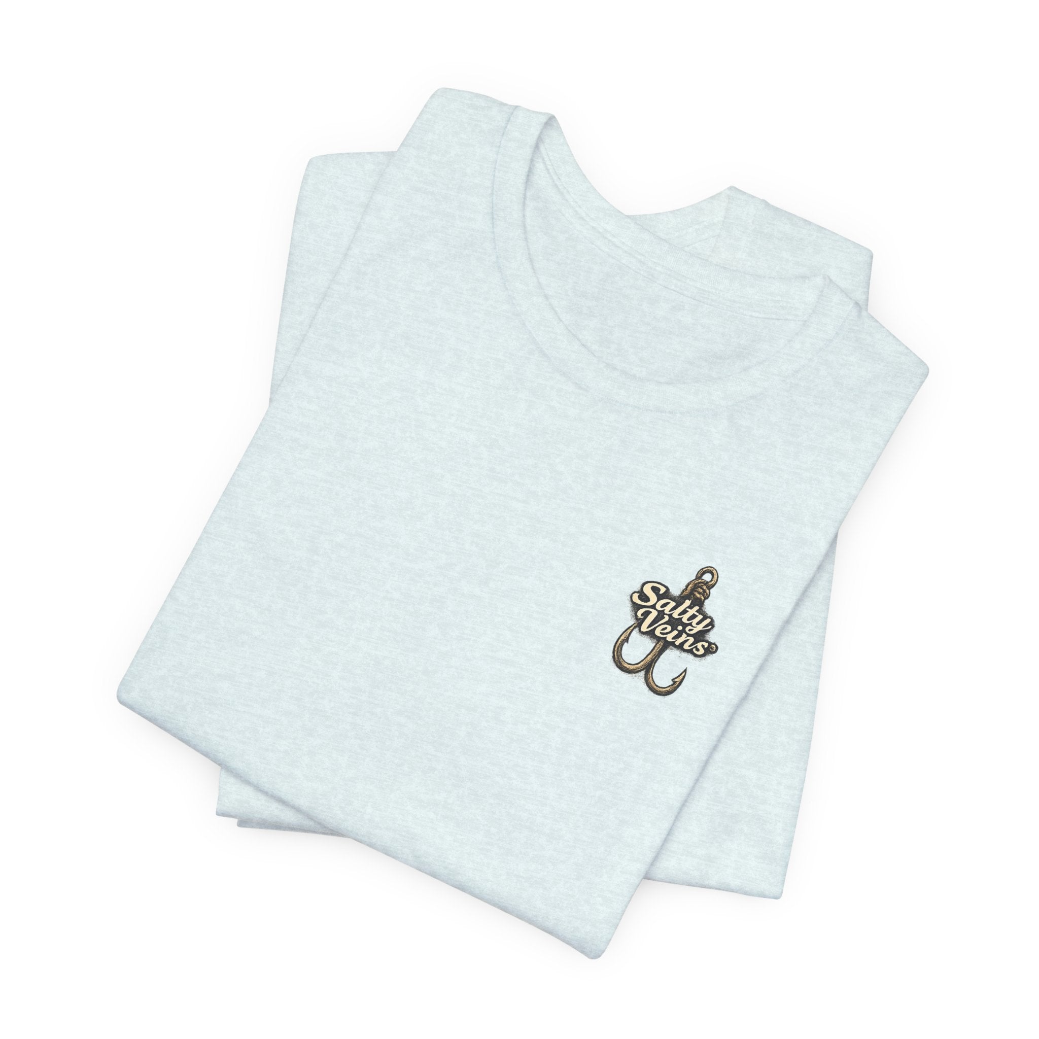 Salty Veins Hooked on the Salt Beach House Tee