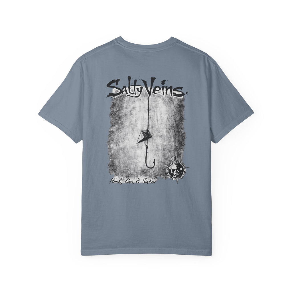 Salty Veins Hook, Line, & Sinker Tee