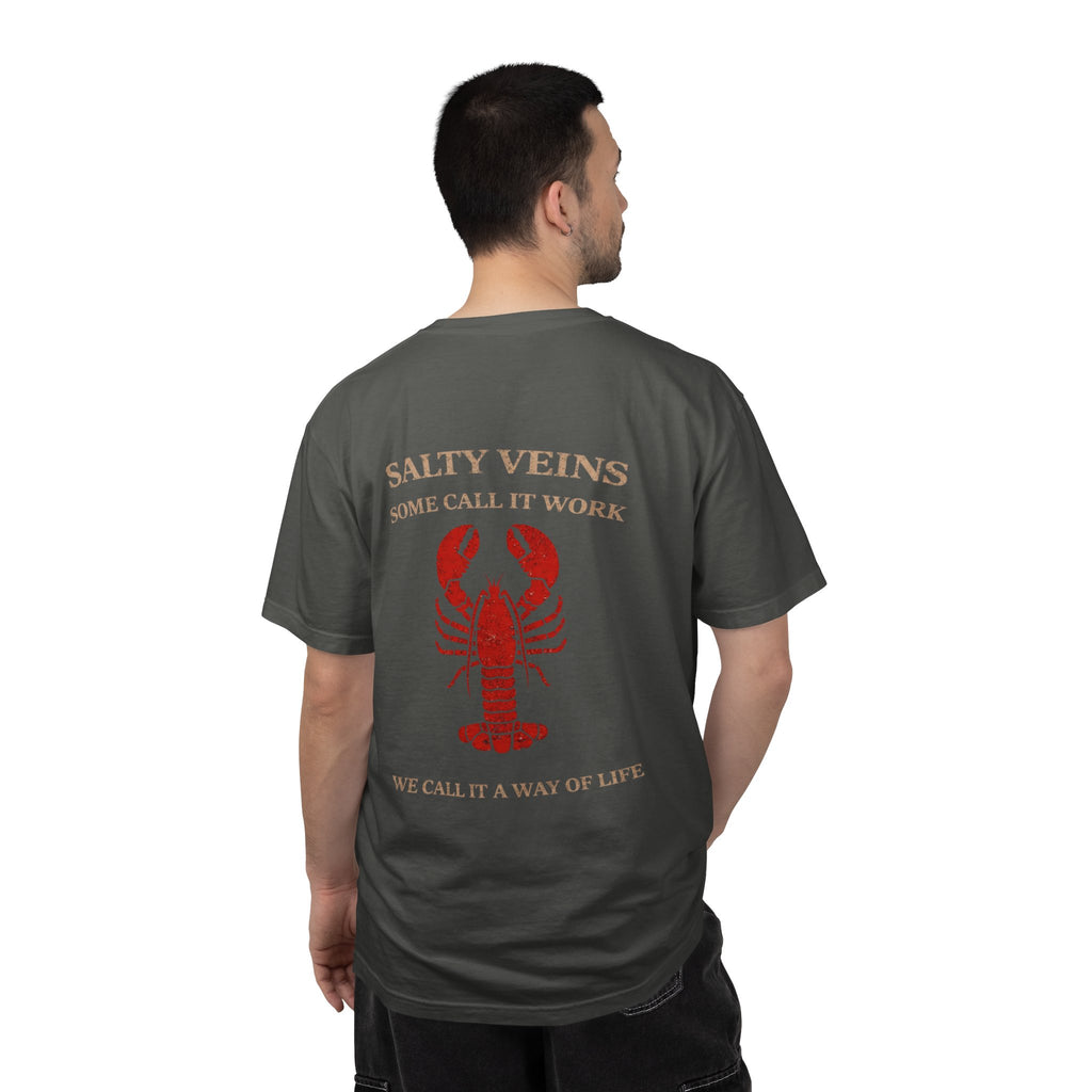 Salty Veins Way of Life Lobster Tee