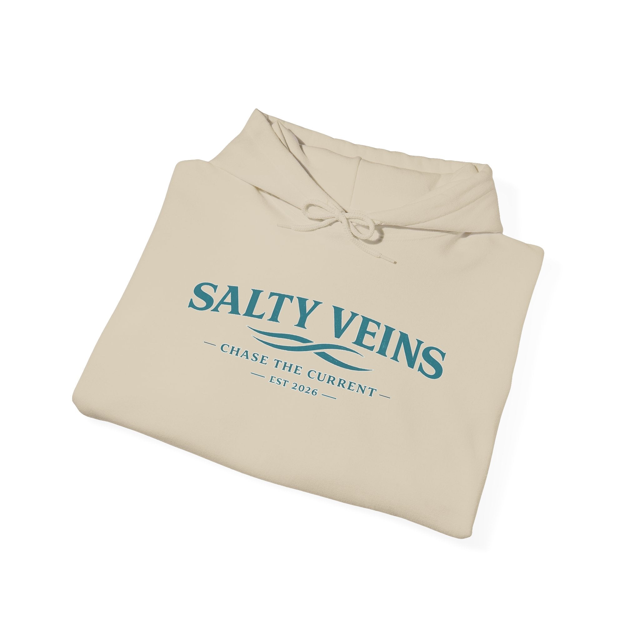 Salty Veins Hoodie — Chase the Current Sweatshirt