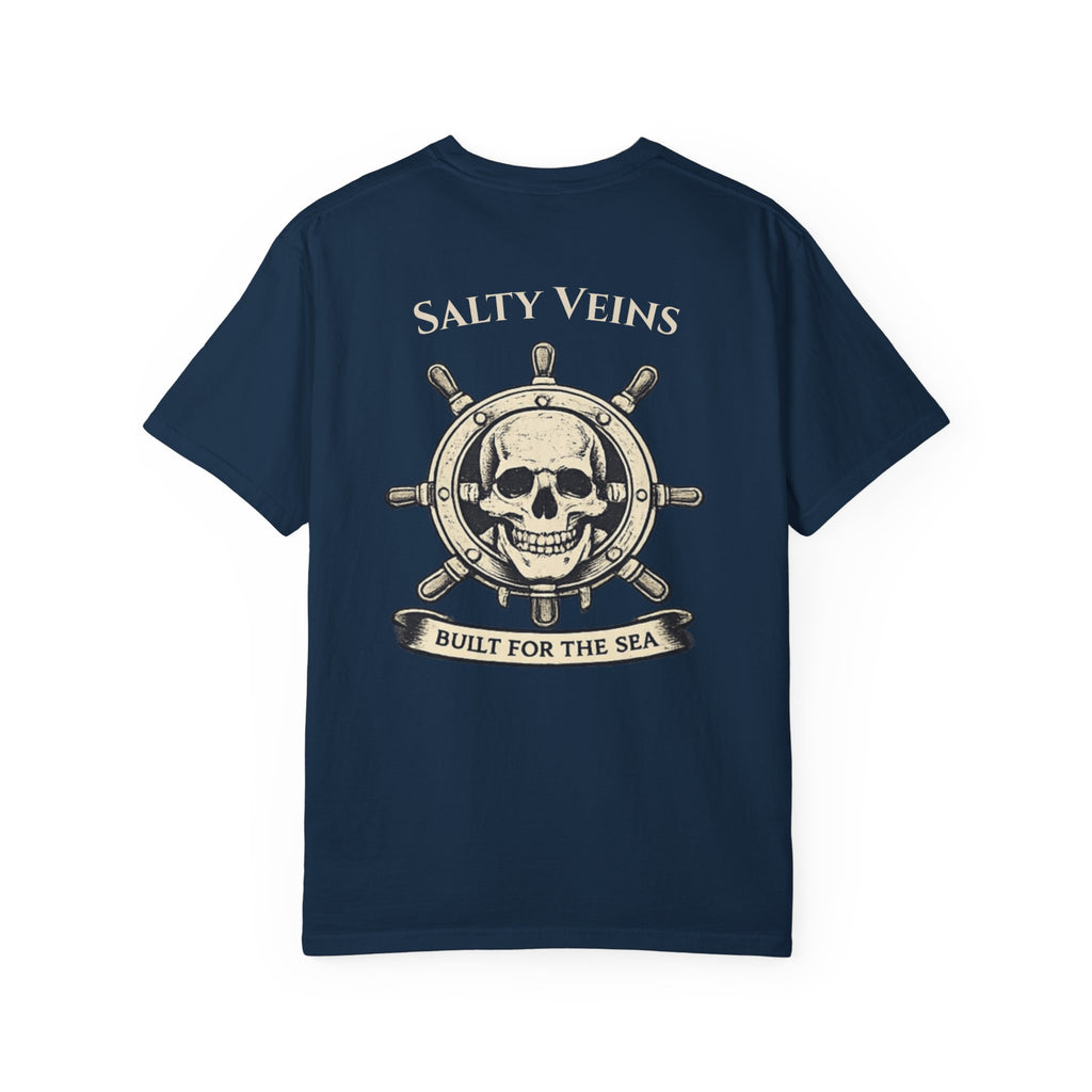 T-shirt Salty Veins Conçu pour la Mer