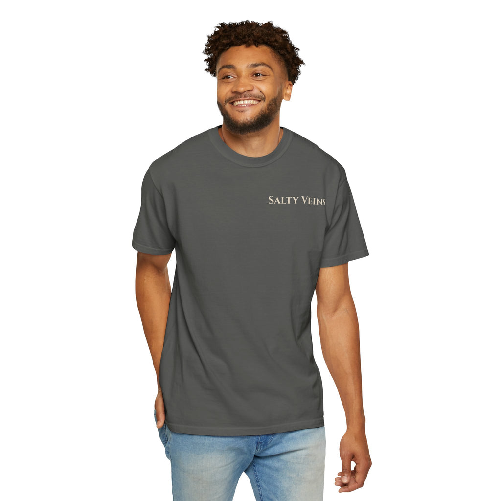 T-shirt Salty Veins Conçu pour la Mer